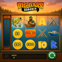 BetSomnia - Big Bass Bonanza Slot Game - Pragmatic Play Casino