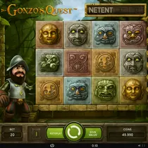BetSomnia - Gonzo's Quest Slot Game - NetEnt Casino