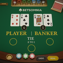 BetSomnia - Baccarat Table Game - High Limits